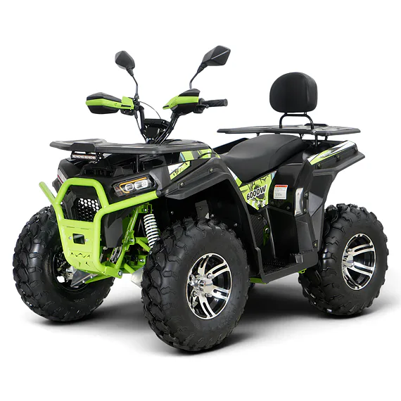 Elektrická štvorkolka MiniRocket TerraX 6000W, zelená