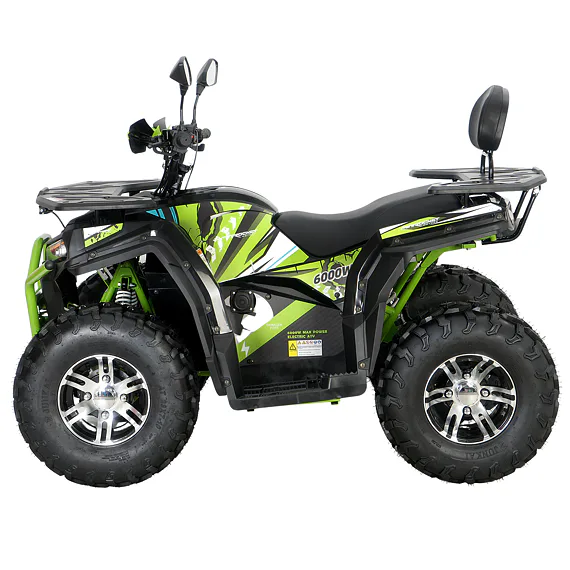 Elektrická štvorkolka MiniRocket TerraX 6000W, zelená