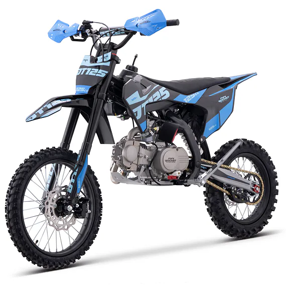 Pitbike Dorado DT125 17"/14" CROSS Modrý