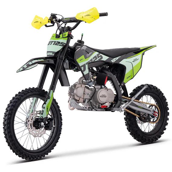Pitbike Dorado DT125 17"/14" CROSS Zelený