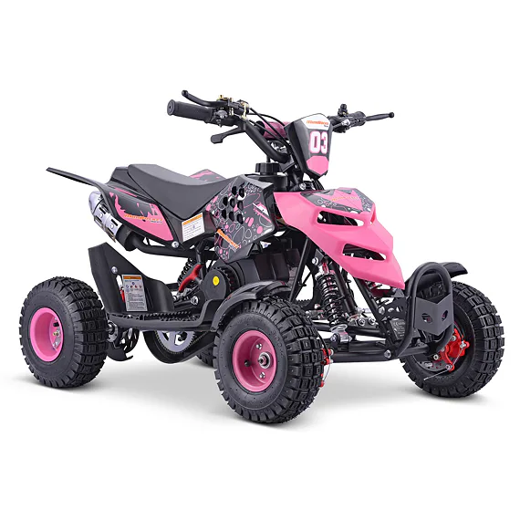 Miniquad Repti 49ccm, Ružový