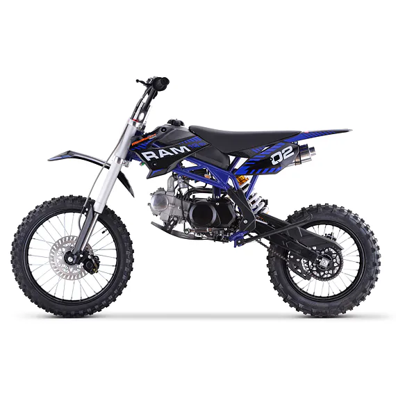 Pitbike SKY 17/14, 125ccm - Modrý
