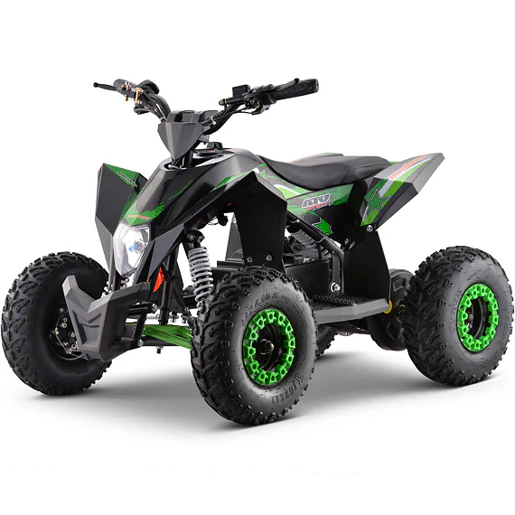 Detská elektrická štvorkolka FactoryTeam 1000W - Zelená