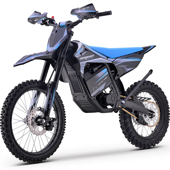 Elektrický pitbike MRM eBeast 8000W 19"/16" modrý