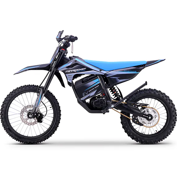 Elektrický pitbike MRM eBeast 8000W 19"/16" modrý
