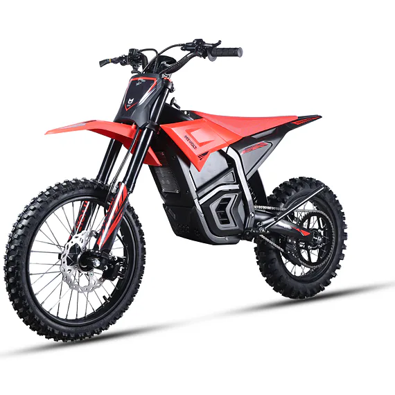 Elektrický pitbike MRM PitVolt 6000W 17"/14" červený