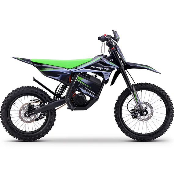 Elektrický pitbike MRM eBeast 8000W 19"/16" zelený