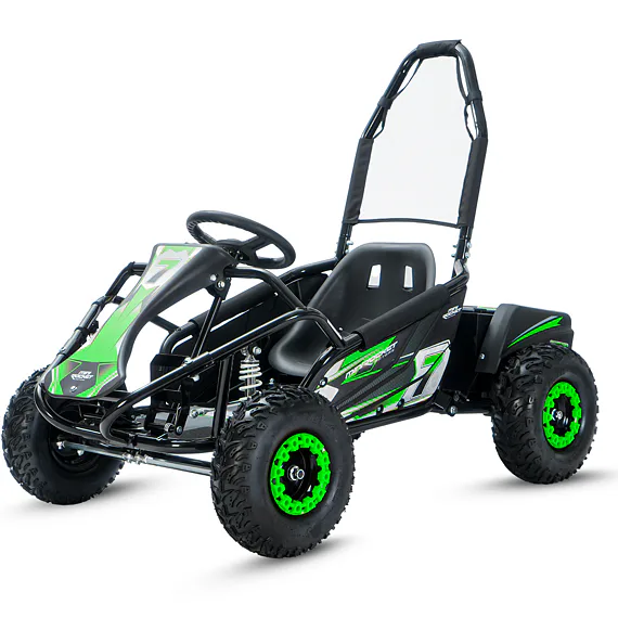 Akumulátorová bugina MiniRocket MudMonster 1000W, zelená
