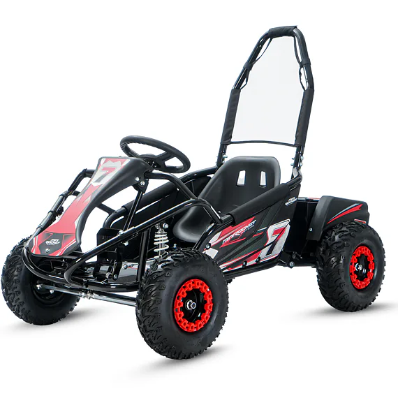 Akumulátorová bugina MiniRocket MudMonster 1000W, červená