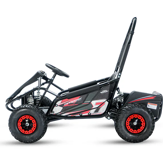 Akumulátorová bugina MiniRocket MudMonster 1000W, červená