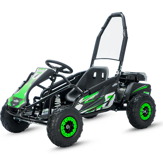 Detská bugina MiniRocket MudMonster 98ccm, zelená