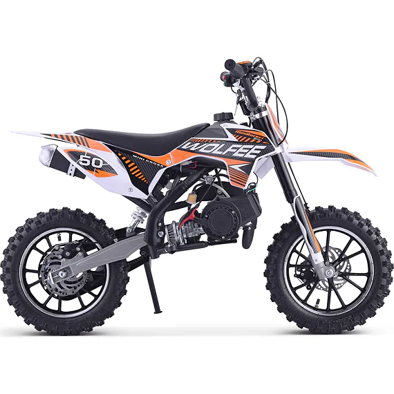 Minicross Gazelle 49 ccm E-start - Oranžový
