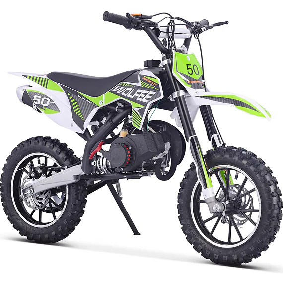 Minicross Gazelle 49ccm E-start - Zelený