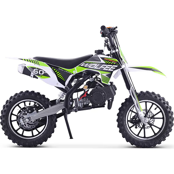 Minicross Gazelle 49ccm E-start - Zelený