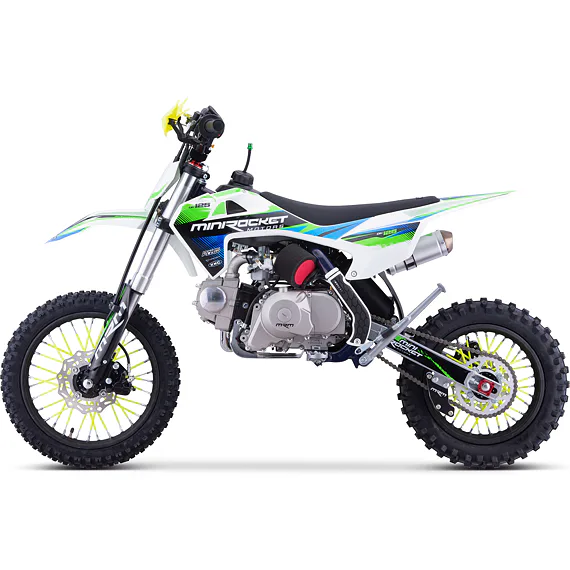 Pitbike MiniRocket DK125 14"/12" Automat, modrý