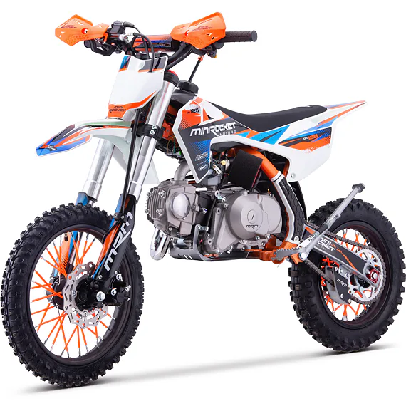 Pitbike MiniRocket DK125 14"/12" Automat, oranžový