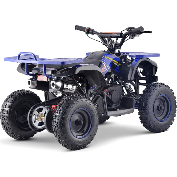 Detská štvorkolka MiniHummer Deluxe 49cc - Modrá