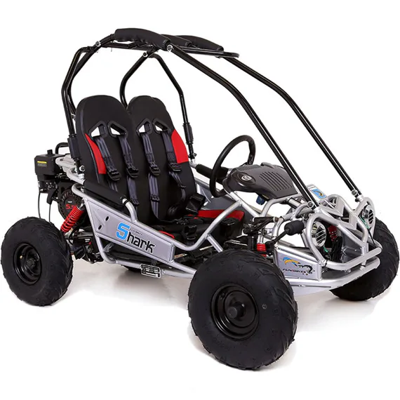 Detská buggy Shark 156 ccm – strieborná