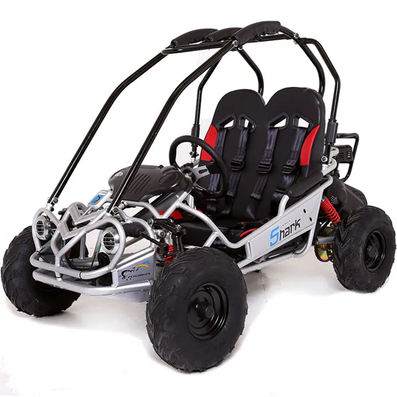 Detská buggy Shark 156 ccm – strieborná