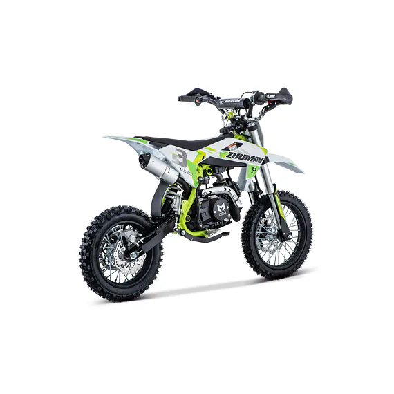 Pitbike Zuumav S3 125cc 14/12, poloautomat - zelená