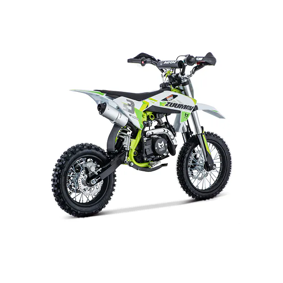 Pitbike Zuumav S3 125cc 14/12, poloautomat - zelená