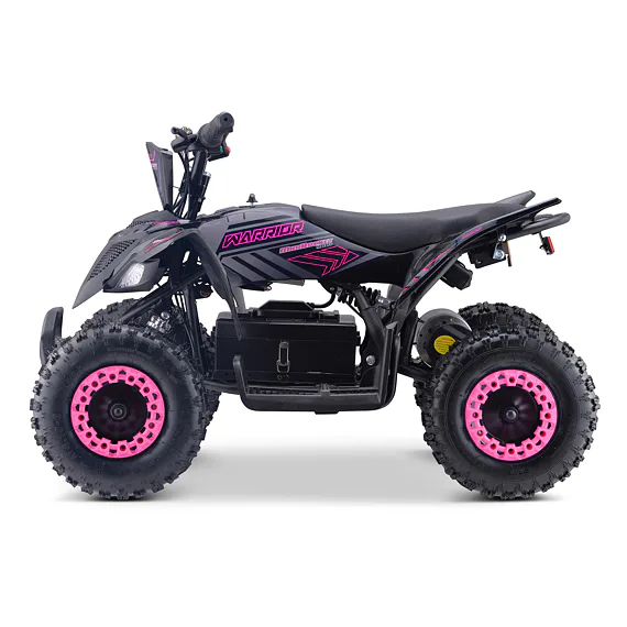 Detská štvorkolka MiniRocket MiniWarrior 1000W - Ružová