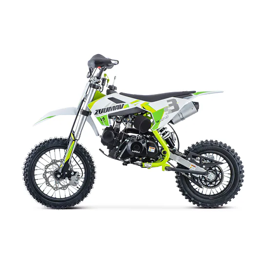 Pitbike Zuumav S3 125cc 14/12, manuál - zelená