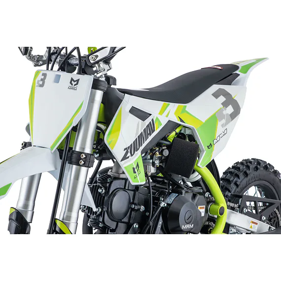 Pitbike Zuumav S3 125cc 14/12, manuál - zelená
