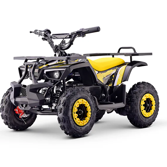 Detská štvorkolka MiniRocket MiniHunter 1000W - Žltá