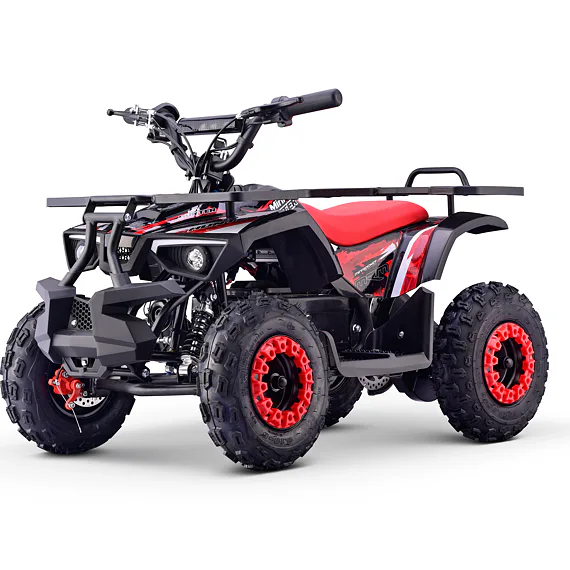 Detská štvorkolka MiniRocket MiniHunter 1000W - Červená