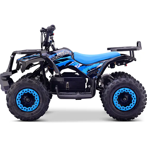 Detská štvorkolka MiniRocket MiniHunter 1000W - Modrá