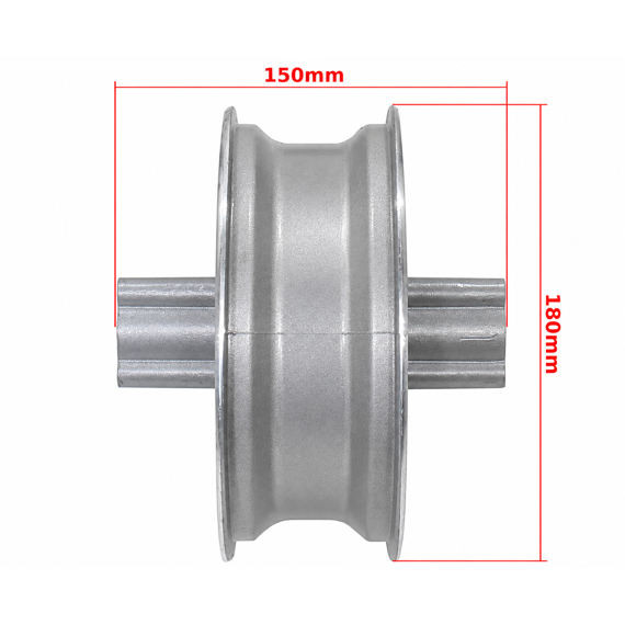 Zadný ráfik pre minibike