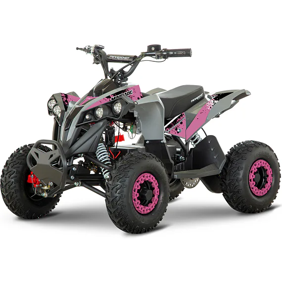Štvorkolka MiniRocket MiniGade 1200W Grey Edition - Ružová