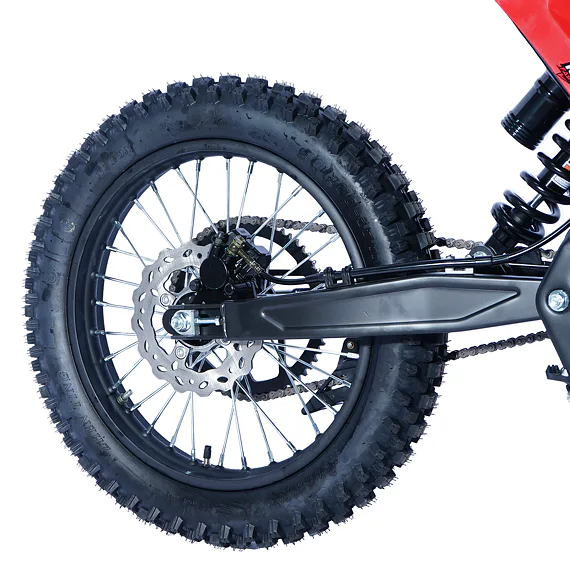 Elektrický pitbike MRM M8 10kW 19"/17" červený