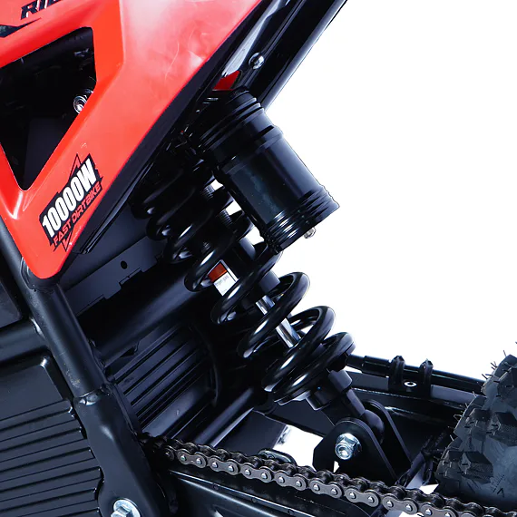 Elektrický pitbike MRM M8 10kW 19"/17" červený
