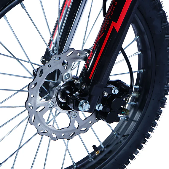 Elektrický pitbike MRM M8 10kW 19"/17" červený