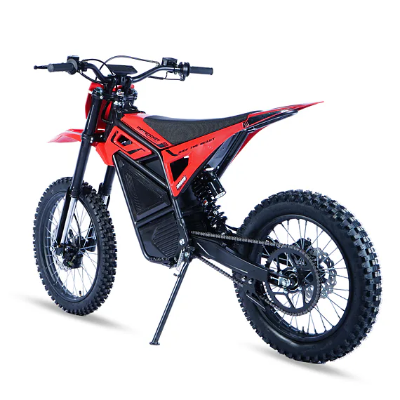 Elektrický pitbike MRM M8 10kW 19"/17" červený