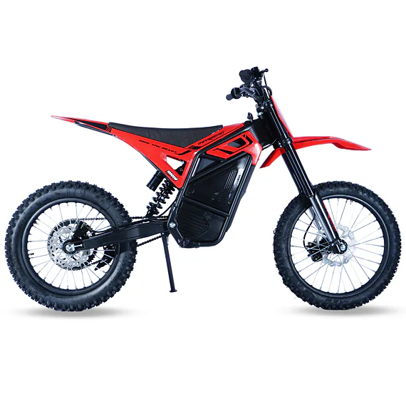 Elektrický pitbike MRM M8 10kW 19"/17" červený