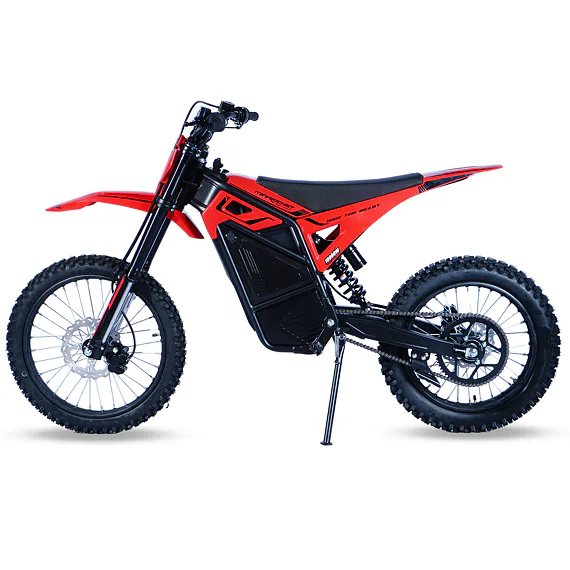 Elektrický pitbike MRM M8 10kW 19"/17" červený