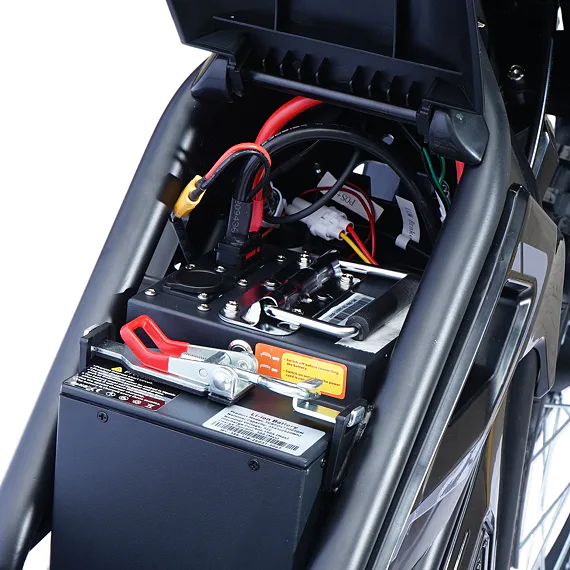 Elektrický pitbike MRM M8 10kW 19"/17" čierny