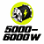Obrázok 5000 W až 6000 W